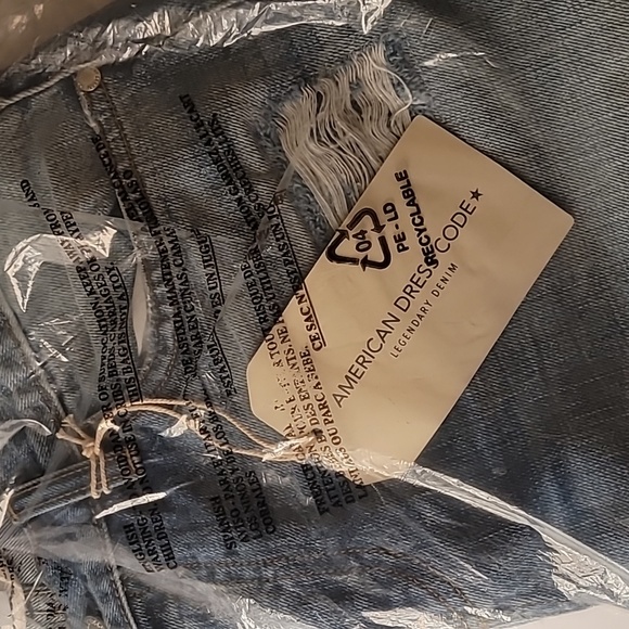NEW AMERICAN DRESS CODE PATCHED BOYFRIEND JEANS  SIZE 26 - Picture 3 of 7